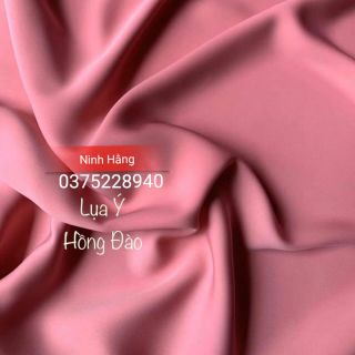 Vải Lụa Ý full màu xịn xò
