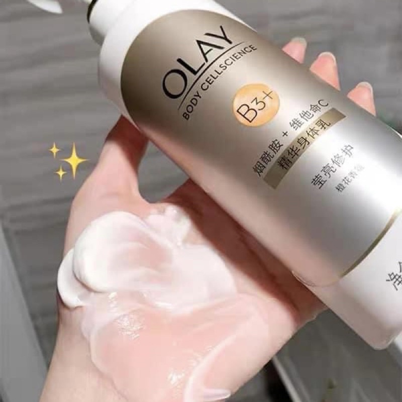 SỮA DƯỠNG THỂ TRẮNG DA OLAY B3 VITAMIN C BẢN TRUNG