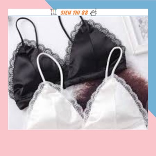 Aó Bra satin viền ren dành cho phái nữ 1471 SIÊU THỊ 88
