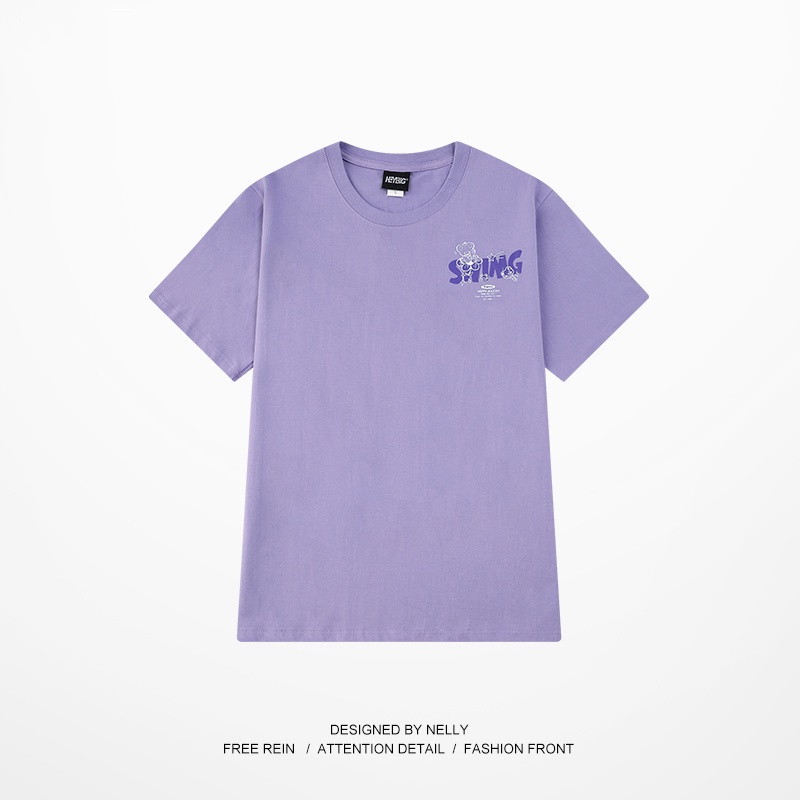 Áo thun Nelly ngắn tay in hình "Swimg" áo phông