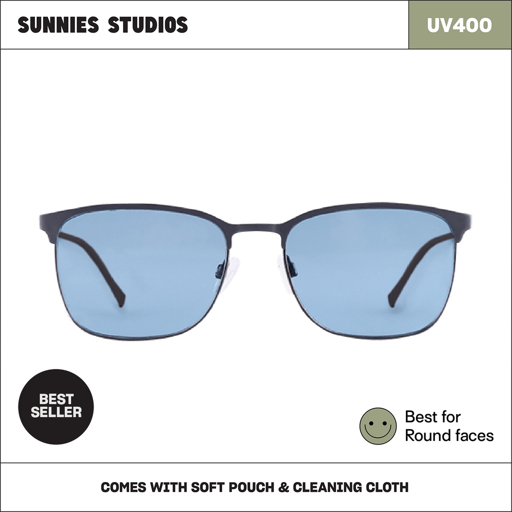Kính mát Sunnies Studios Gọng Browline Tate in Seal