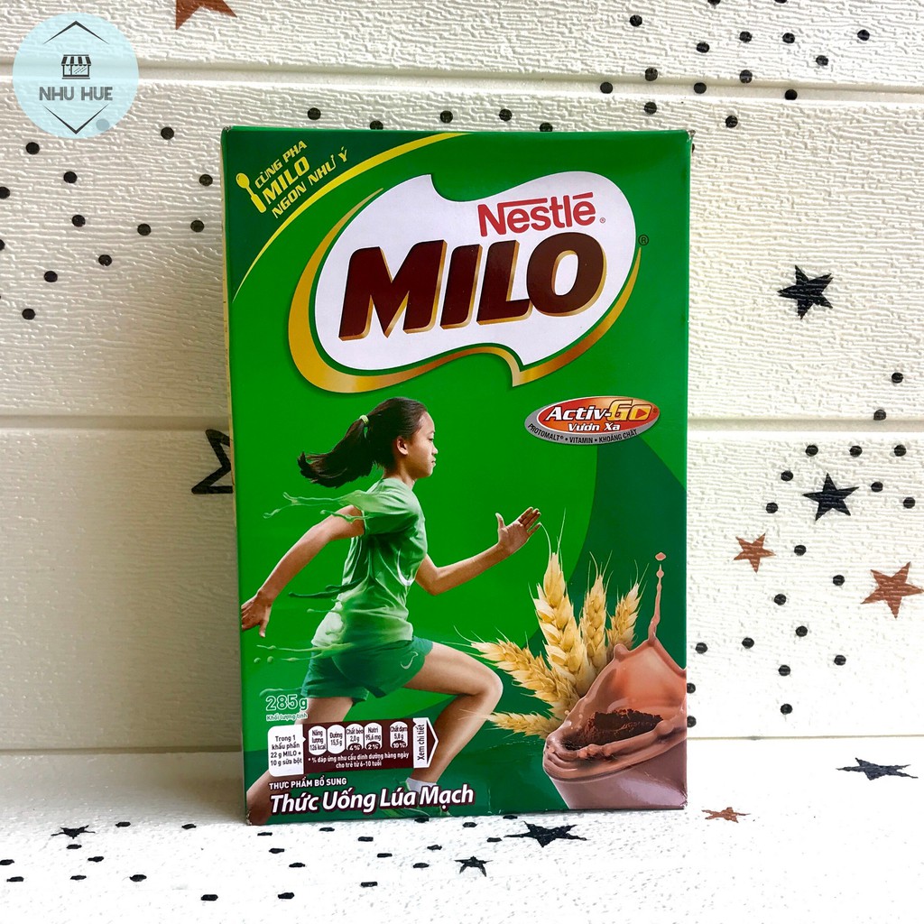 Sữa bột Milo hộp giấy 285g