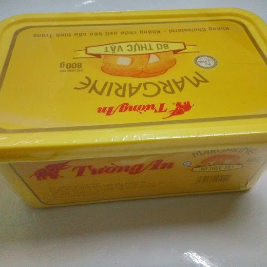 Bơ Thực Vật Tường An Margarine Hộp 800g