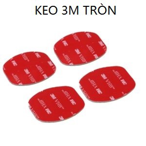 COMBO 4 miếng dán 3M , keo 3m , phụ kiện camera , miếng dán camera , hero , eken , sj4000 ,keo siêu dính | BigBuy360 - bigbuy360.vn