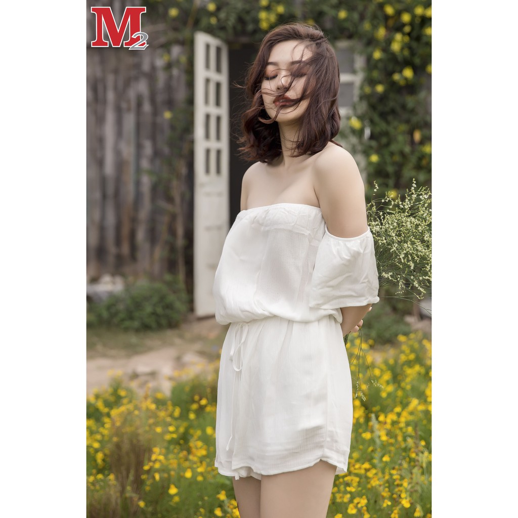 [Mã BMBAU50 giảm 7% đơn 99K] Jumsuit nữ trễ vai D555180918 Thời trang M2