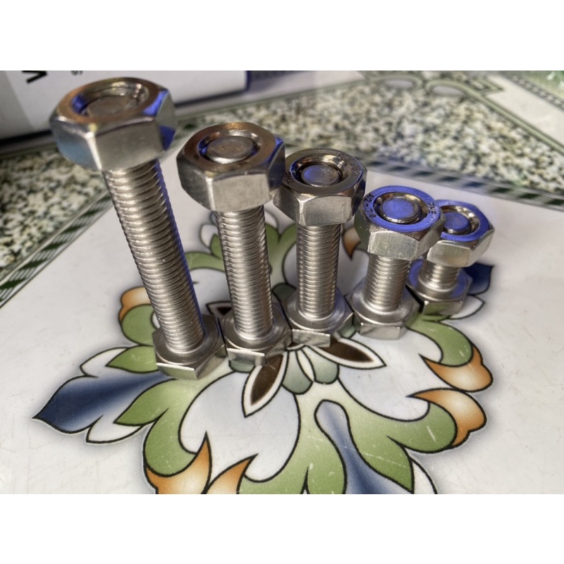 Bulong con tán  inox 304 size M6, M8, M10