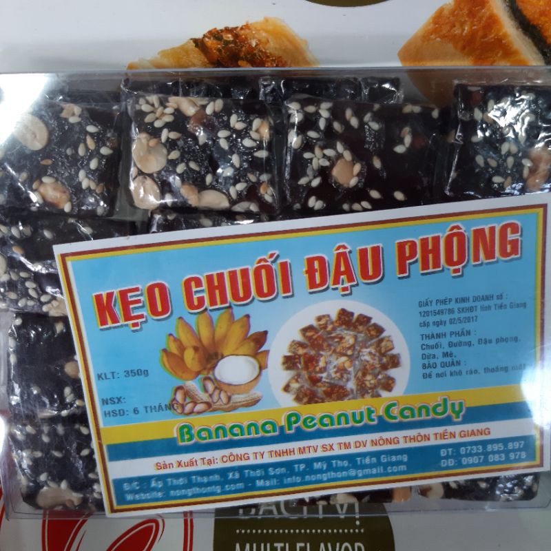 Kẹo chuối đậu phộng 350g
