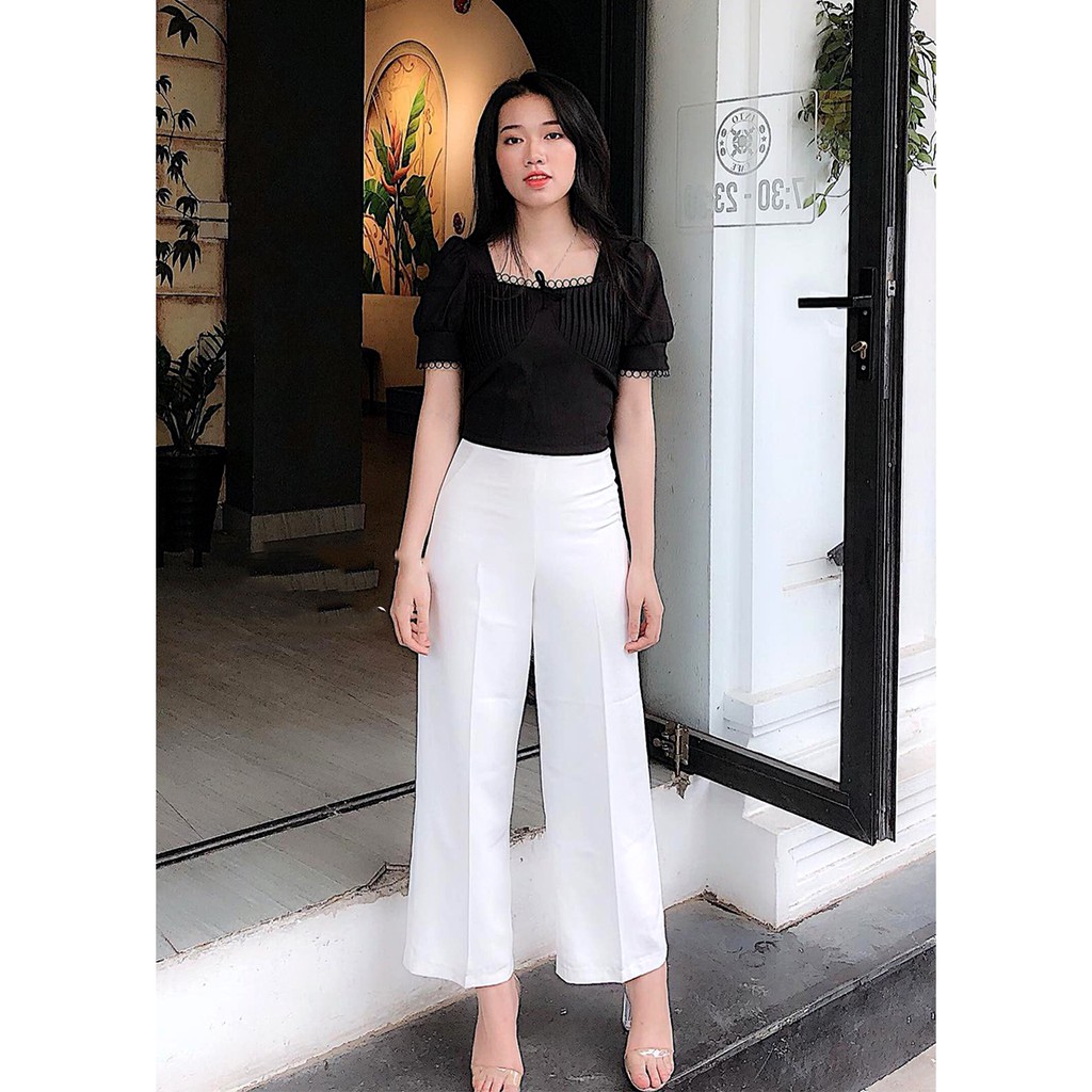 Quần ống suông chất tuyết mưa loại đẹp