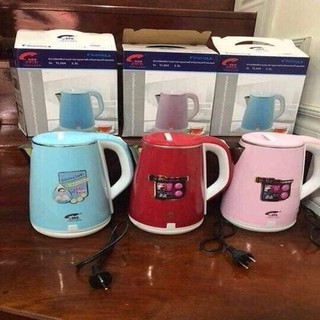 Bình đun siêu tốc jiplai thái lan 2 lớp cách nhiệt 2.5l