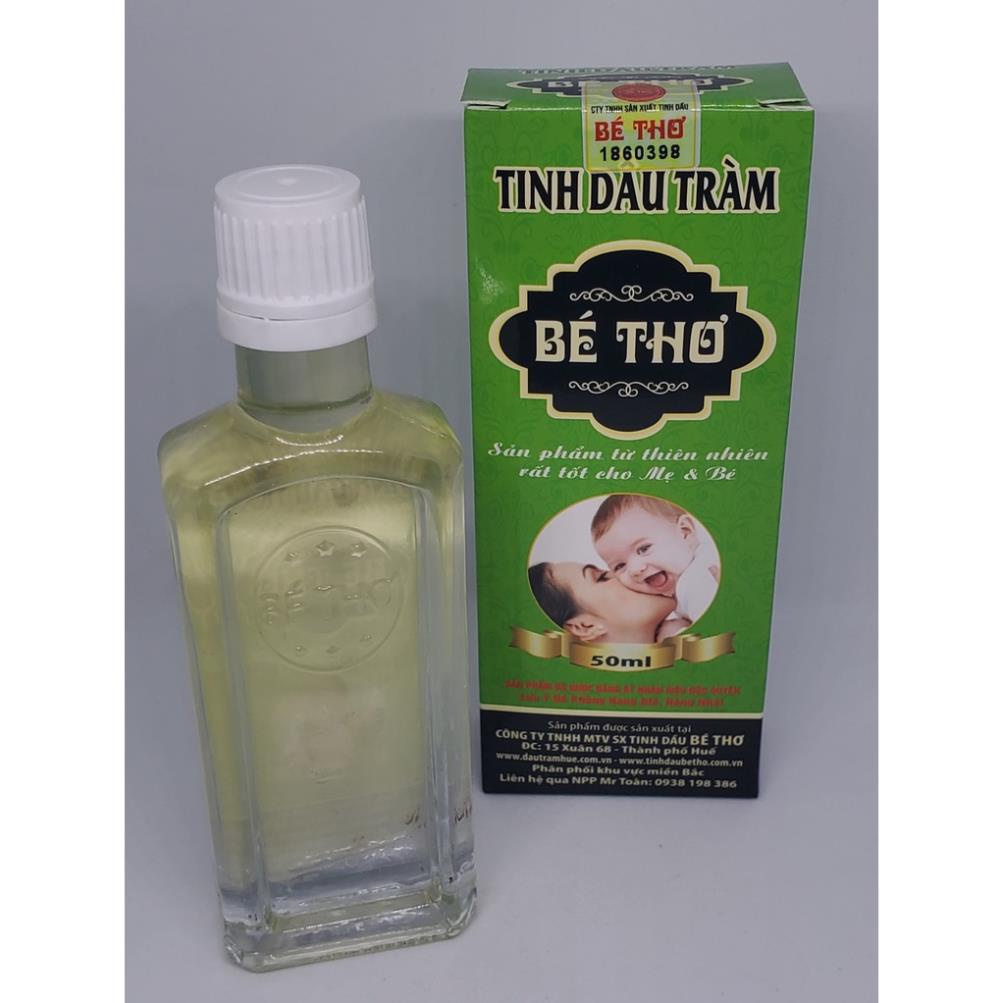 TINH DẦU CHÀM BÉ THƠ - 50ML - phòng cảm cúm, xông mũi họng, giảm ho, tăng đề kháng