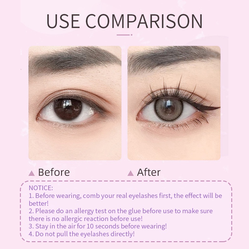 Hộp Lông Mi Giả Tự Nhiên Chất Lượng Cao