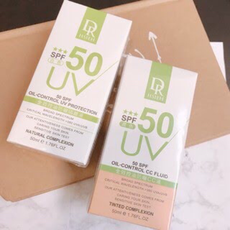 Kem chống nắng phổ rộng DR HSIEH SPF50***UV 50ml