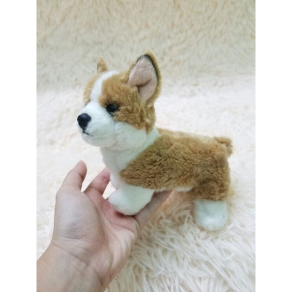 gấu bông con chó Corgi giống như thật chính hãng