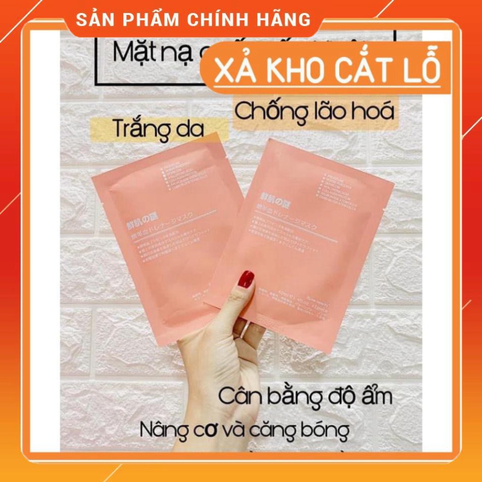 Mặt nạ tế bào gốc nhau thai Nhật Bản  Rwine Beauty Steam Cell Placenta Mask