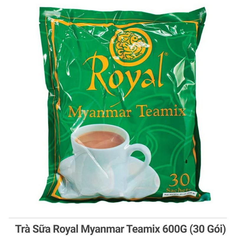 Trà sữa Royal Myanmar teamix 600g 30 gói