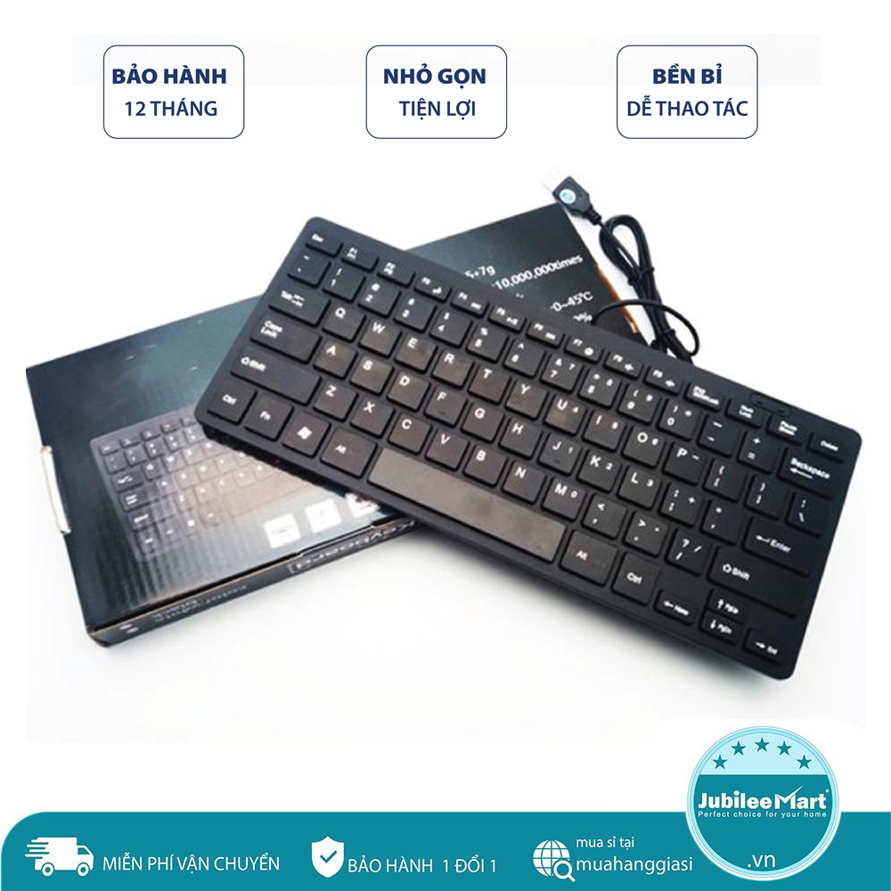 Bàn Phím Bosston K830 Có Dây Cổng USB - Keyboard Bosston K830, Bàn Phím Văn Phòng Bấm Nhẹ Êm Tay