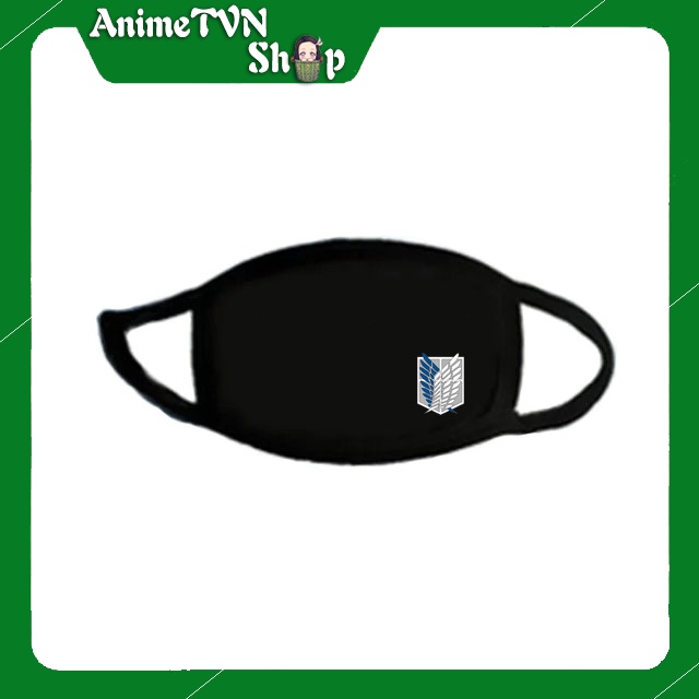 Khẩu trang vải Cotton xịn in hình Anime/Manga