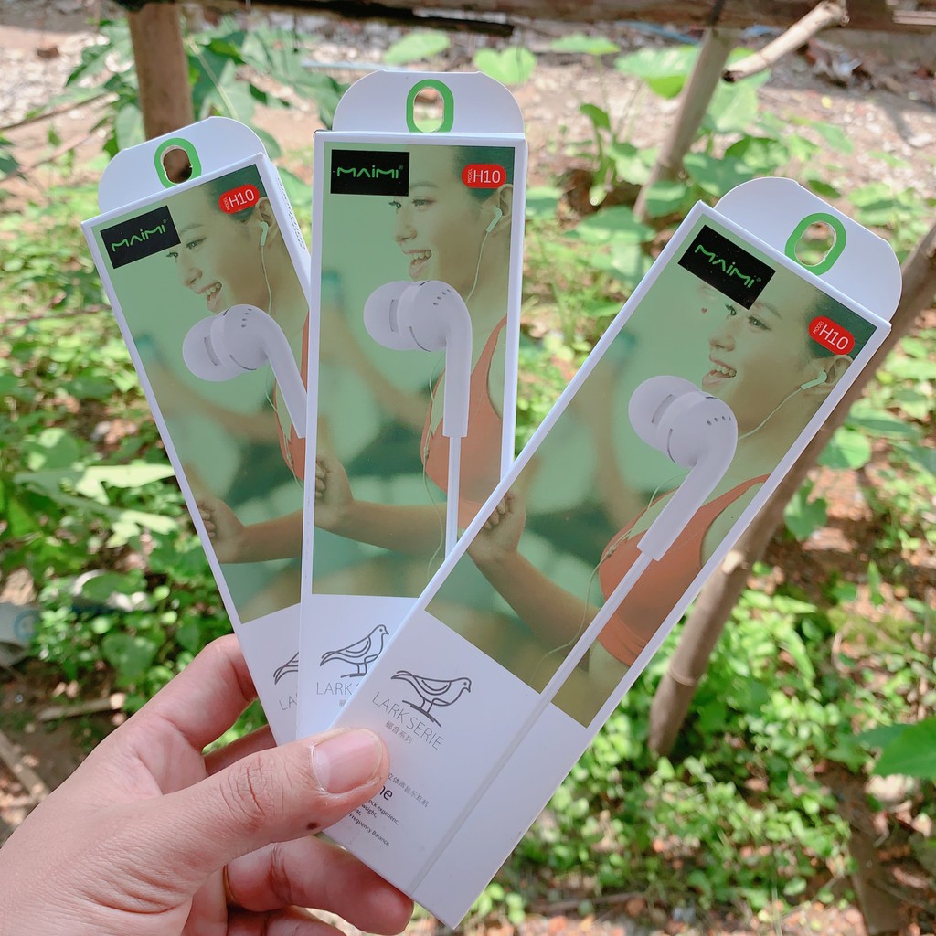 TAI NGHE NHÉT TAI MAIMI H10 JACK 3.5 - BH 12 Tháng