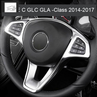 Miếng Dán Trang Trí Vô Lăng Xe Hơi Mercedes Benz E C Glc Gla Class 2014-2017