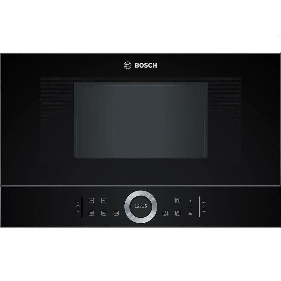 (Hàng Đức) Lò vi sóng âm tủ Bosch BFL634GB1 Serie 8, 900W, 220V