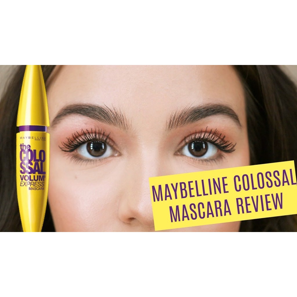 Mascara Vàng Làm Dày Và Cong Mi Maybelline 8ml The Colossal Volum’ Express Mascara - OLIX