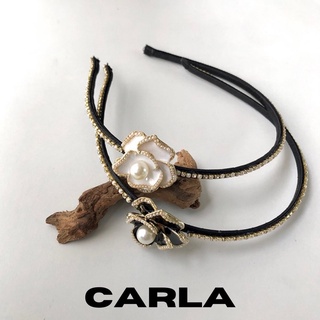 Bờm Tóc Carla Mảnh Đính Hoa Đá Phong Cách Tiểu Thư Cổ Điển Sang Trọng