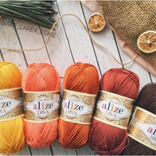 SỢI HÈ ALIZE DIVA (bảng màu 3)