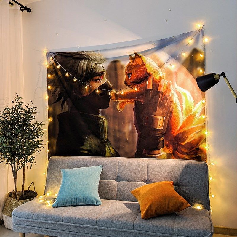 Tấm vải treo tường trang trí in hình nhân vật phim anime One Piece nhiều kiểu tùy chọn | BigBuy360 - bigbuy360.vn