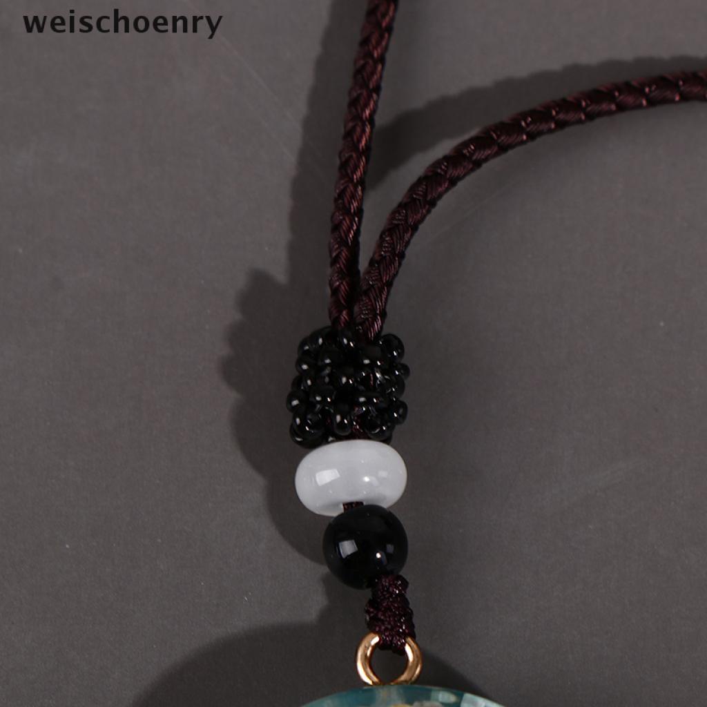 Weiscy 1Pc Orgonite Energy Pendant Orgone Amazonite Necklace Horus Eye All-Seeing Eyes .