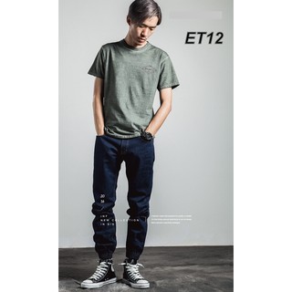 Áo thun cotton xanh rêu 