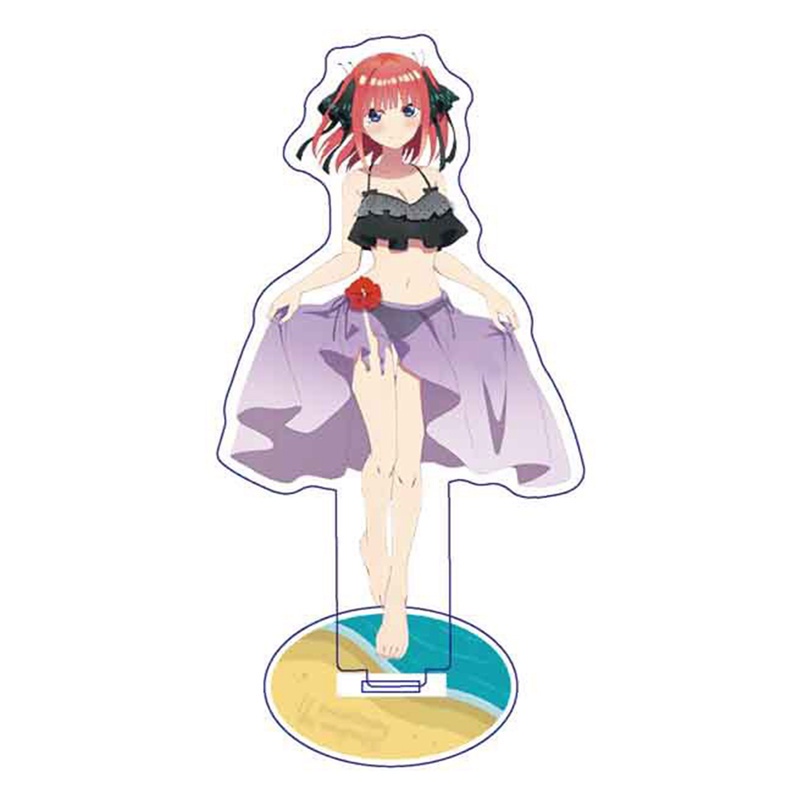 Tmdbyx Đồ trang trí nhân vật Nakano Ichika Nino Miku Yotsuba Itsuki bằng acrylic có giá đỡ để bàn trang trí