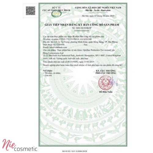 Men Vi Sinh Optibac Tím 90 và 30 viên