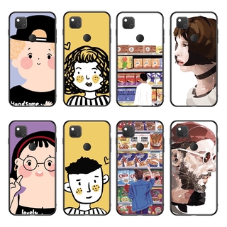 Ốp điện thoại TPU mềm in hình cặp đôi cho Google Pixel 3A XL /Pixel 4 XL /Pixel 4A