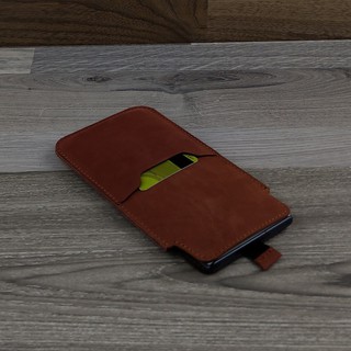 Bao Da Dây Rút Iphone 6 plus / 7 plus / 8 plus Da Bò