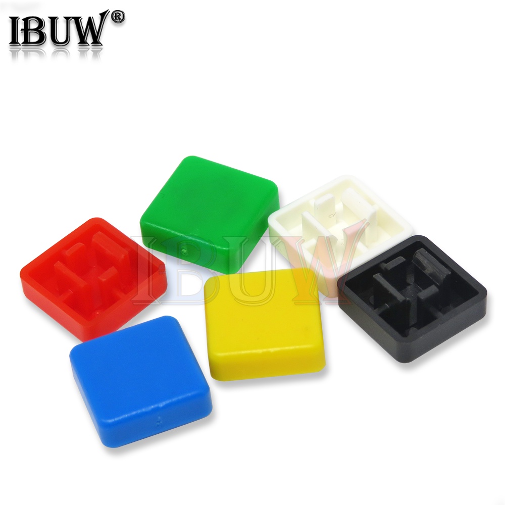 Set 20 Mô Đun Nút Nhấn Mini DIP 4PIN A14 A24 Màu Trắng/Xanh Lá/Vàng/Đỏ/Xanh Lá