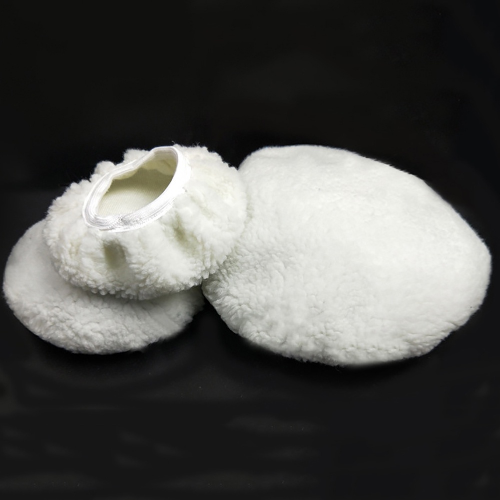 Set 2 đệm đánh bóng xe hơi bằng vải Cashmere tiện dụng