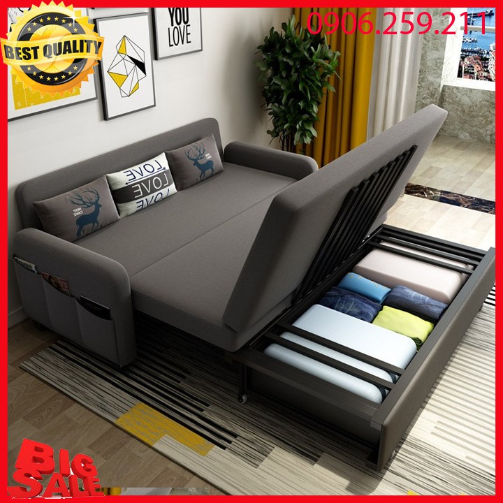 Giường sofa gấp gọn thành ghế đa năng - GIUONG NGU GAP GON