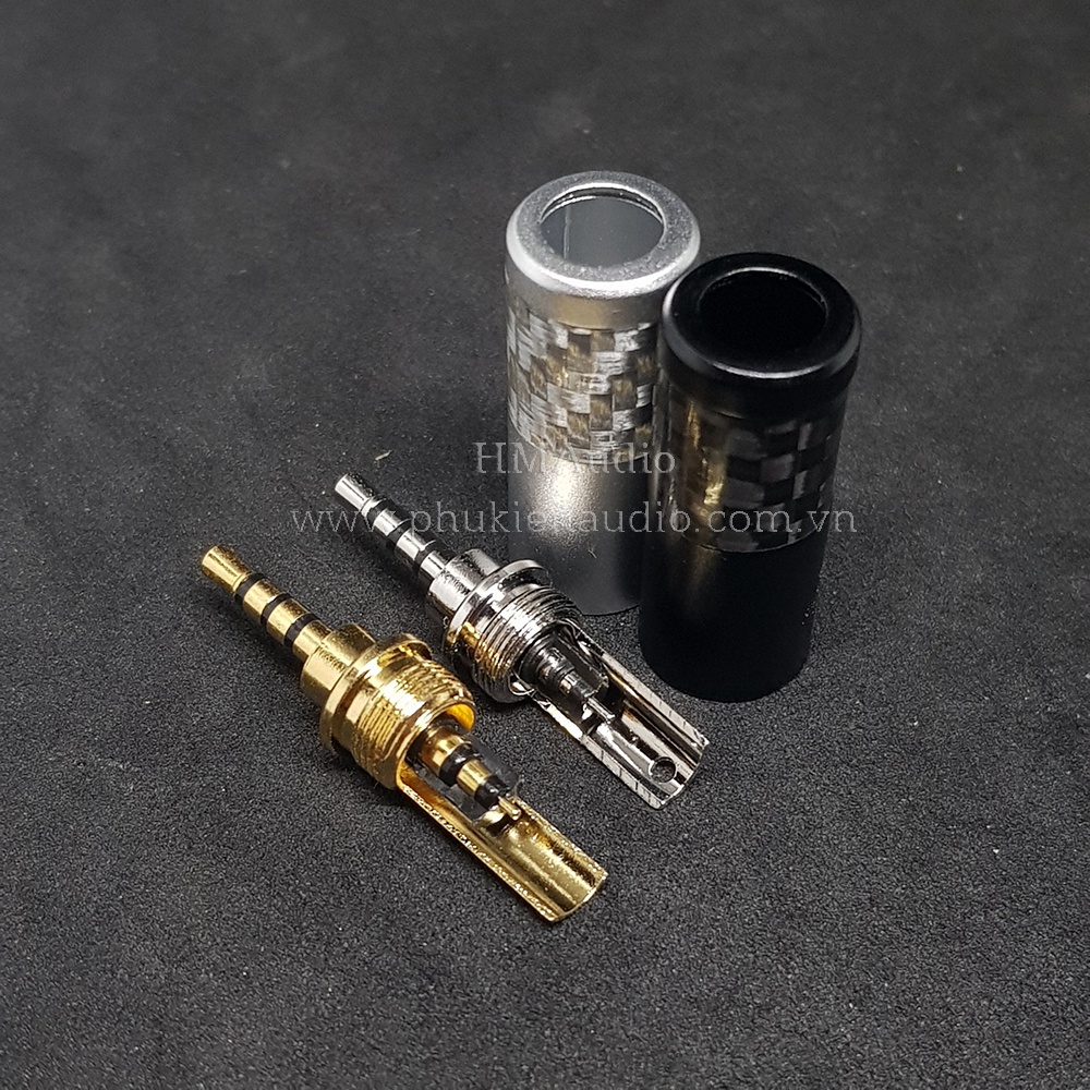 Giắc cắm 2.5mm balanced sợi Cacbon