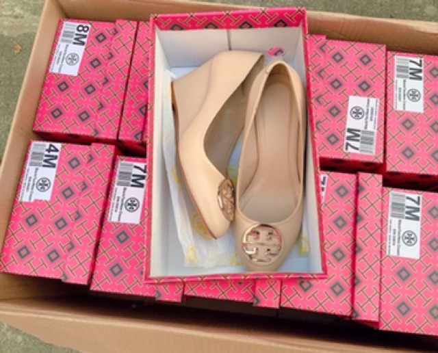 ❤️Mẫu giày Wedge Court của Torry Burch