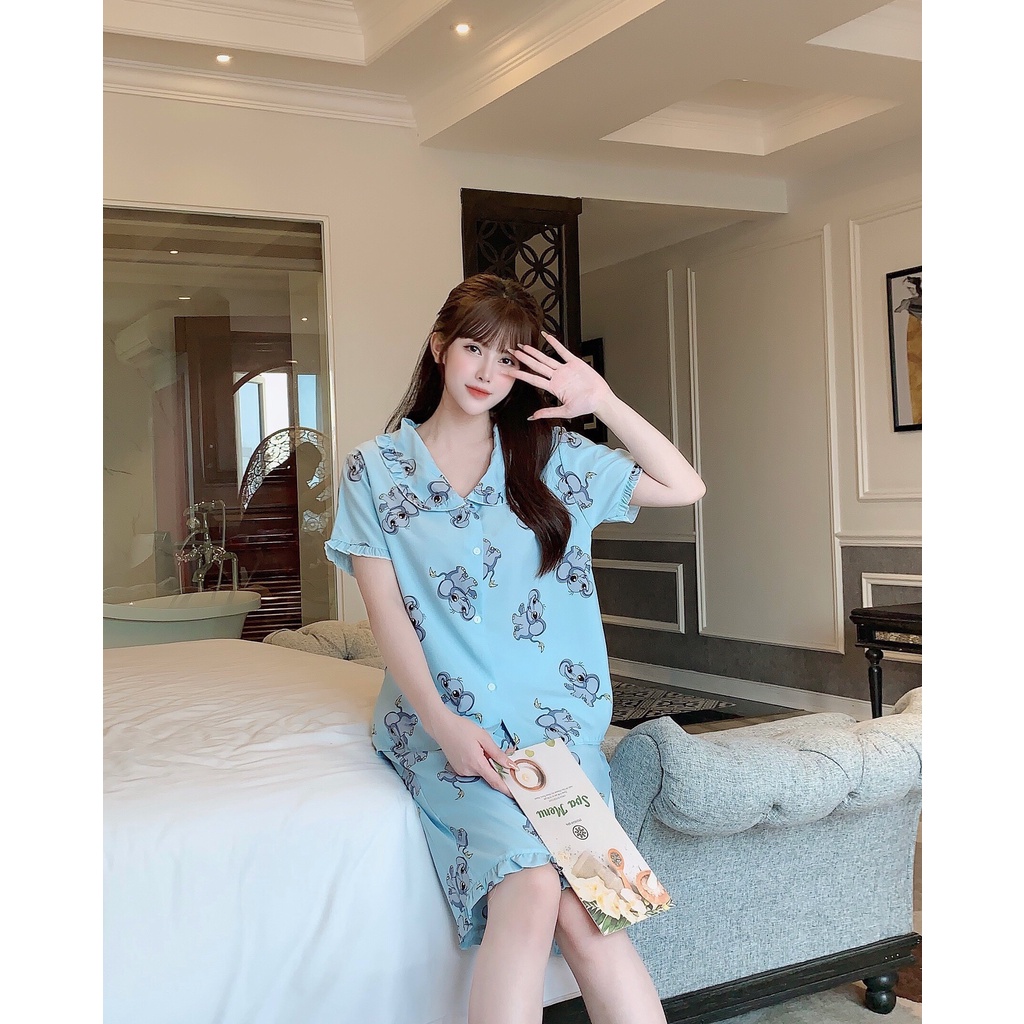 Đồ bộ LỤA LỬNG BÉ VOI CON TIỂU THƯ DỄ THƯƠNG thời trang