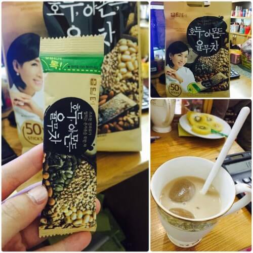 COMBO 4 HỘP Bột ngũ cốc dưỡng Hàn Quốc Damtuh 50 gói * dinh18g (900) DATE THÁNG 08 2022