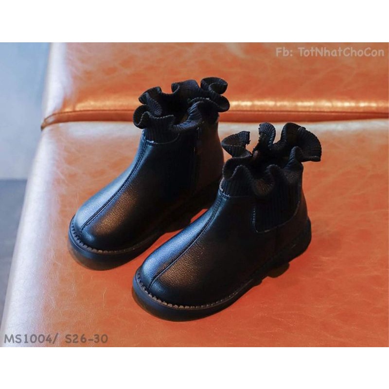 Boot cổ chun bé gái