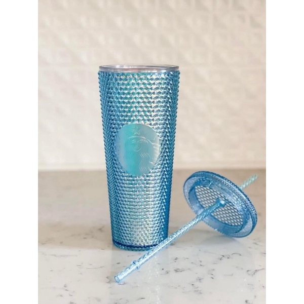 Ly studded Baby Blue phiên bản starbucks Thailan