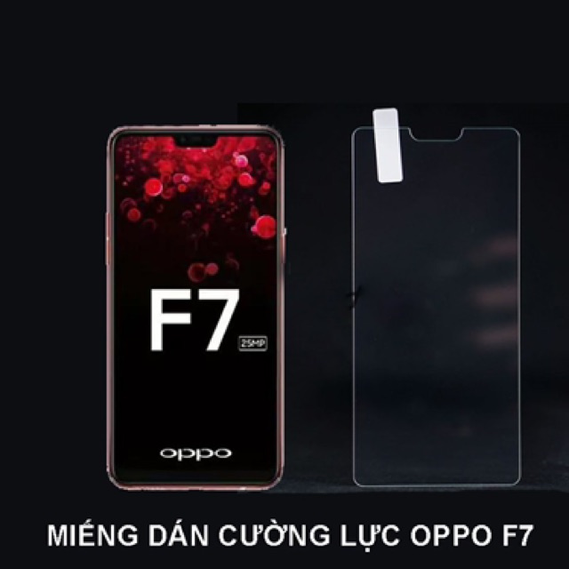 Bộ 2 kính cường lực oppo F7,F5 Siêu cứng