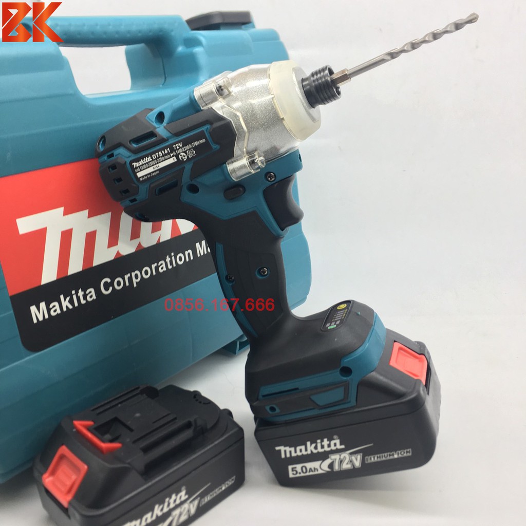 Máy Bắt Vít Chuyên Dụng MAKITA 72V– Máy Bắn vít, máy vặn vít 72V – Không chổi than - Pin Chuẩn 10 CELL- Bảo hành 6 tháng