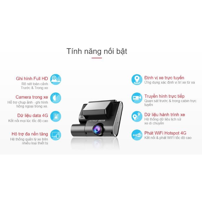 [Hỗ Trợ Lắp Đặt Miễn Phí Tận Nơi] CAMERA HÀNH TRÌNH VIETMAP VM300 GIÁM SÁT TRỰC TUYẾN VÀ QUẢN LÝ TỪ XA | BigBuy360 - bigbuy360.vn