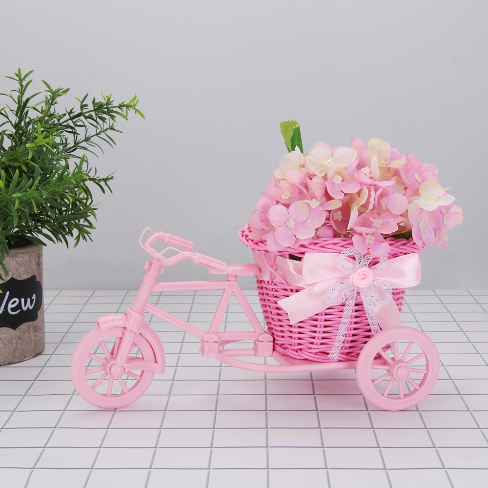 Giỏ hoa để bàn thiết kế độc đáo