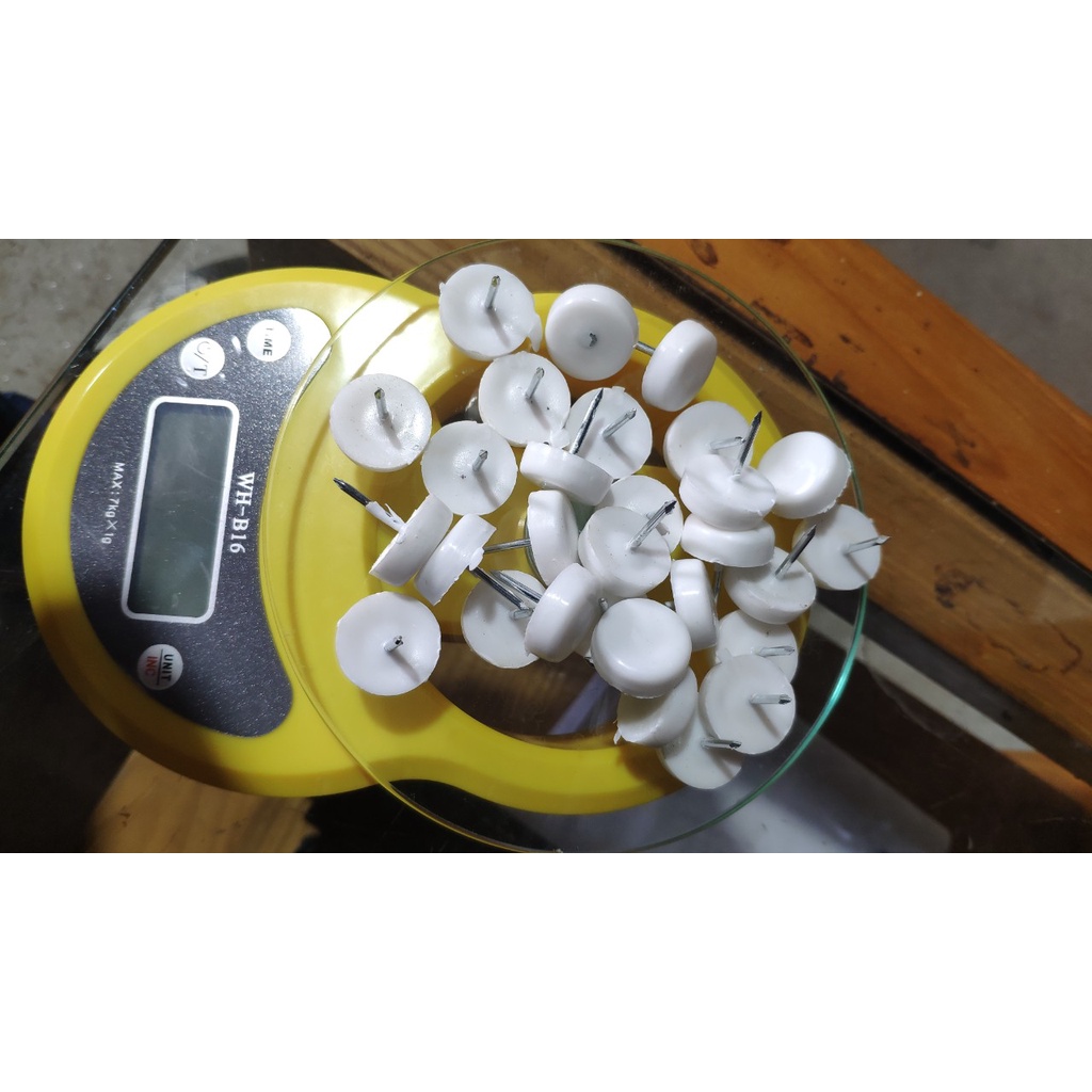 Chân đinh nhựa chống trầy loại dày 5mm,7mm,hàng nhựa dày ,Đinh nhựa đóng dưới chân bàn ghế có ma sát không bị trơn