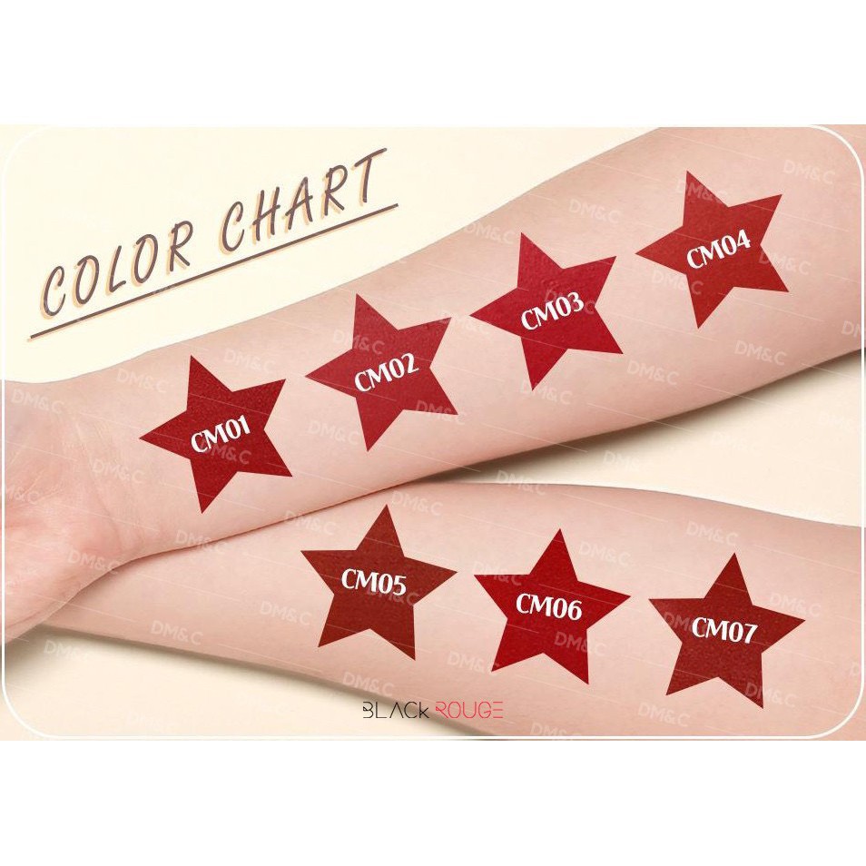 Son kem lì Black Rouge [FREE SHIP] Son Black Rouge Cream Matt Rouge Hàng Mới | BigBuy360 - bigbuy360.vn