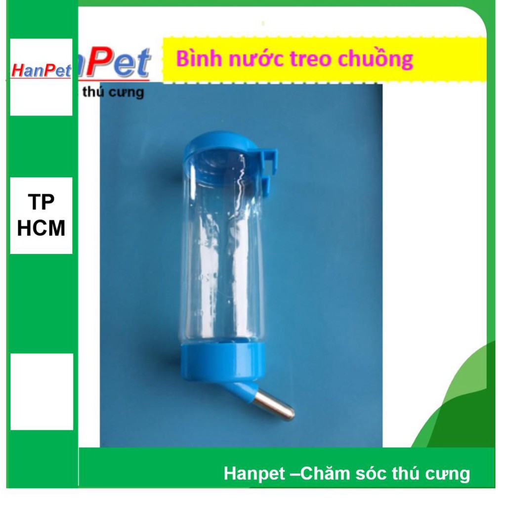 HN-Bình uống nước tự động treo chuồng thú cưng (loại 450ml) hanpet 380